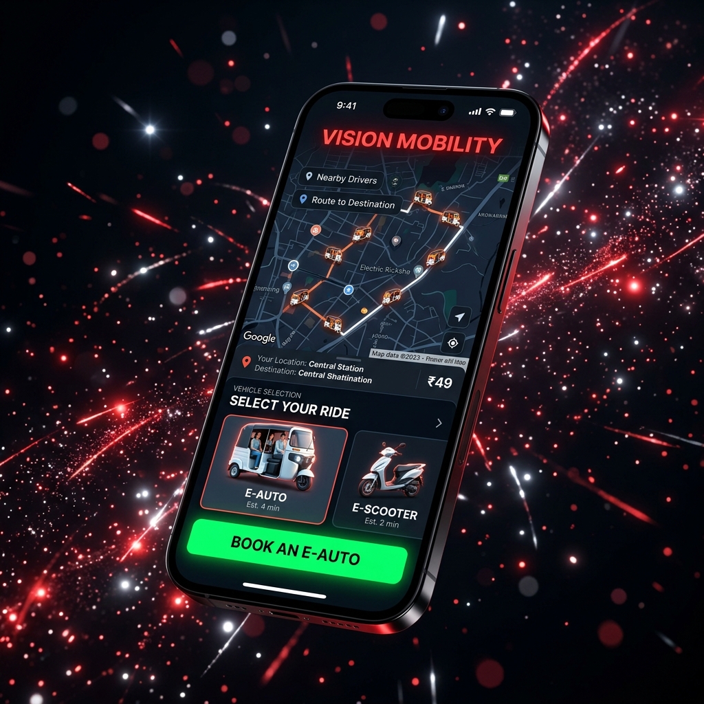 Vision Mobility App Screenshot